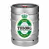 Grøn tuborg fustage